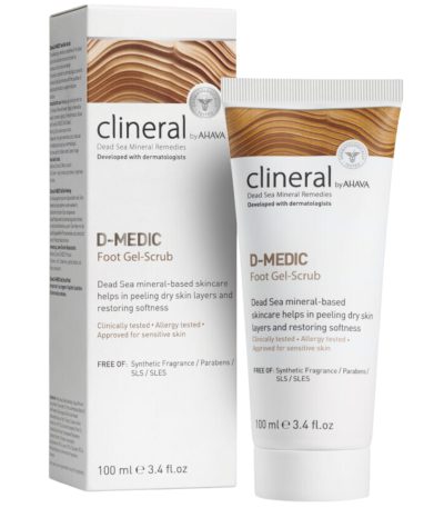 ahava clineral d medic koju sveiciamasis gelis 100 ml