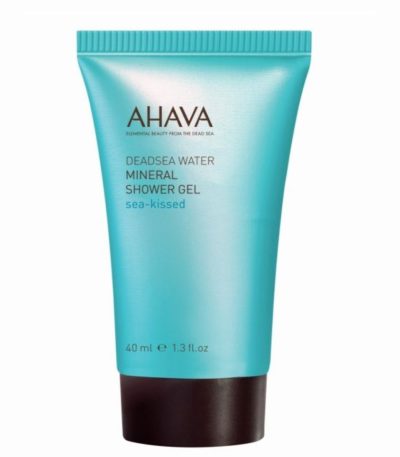 ahava deadsea water mineral shower gel sea kissed 40ml