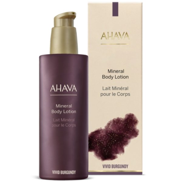 ahava mineral kuno losjonas vivid burgundy 250 ml