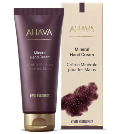 ahava mineral ranku kremas vivid burgundy 100 ml