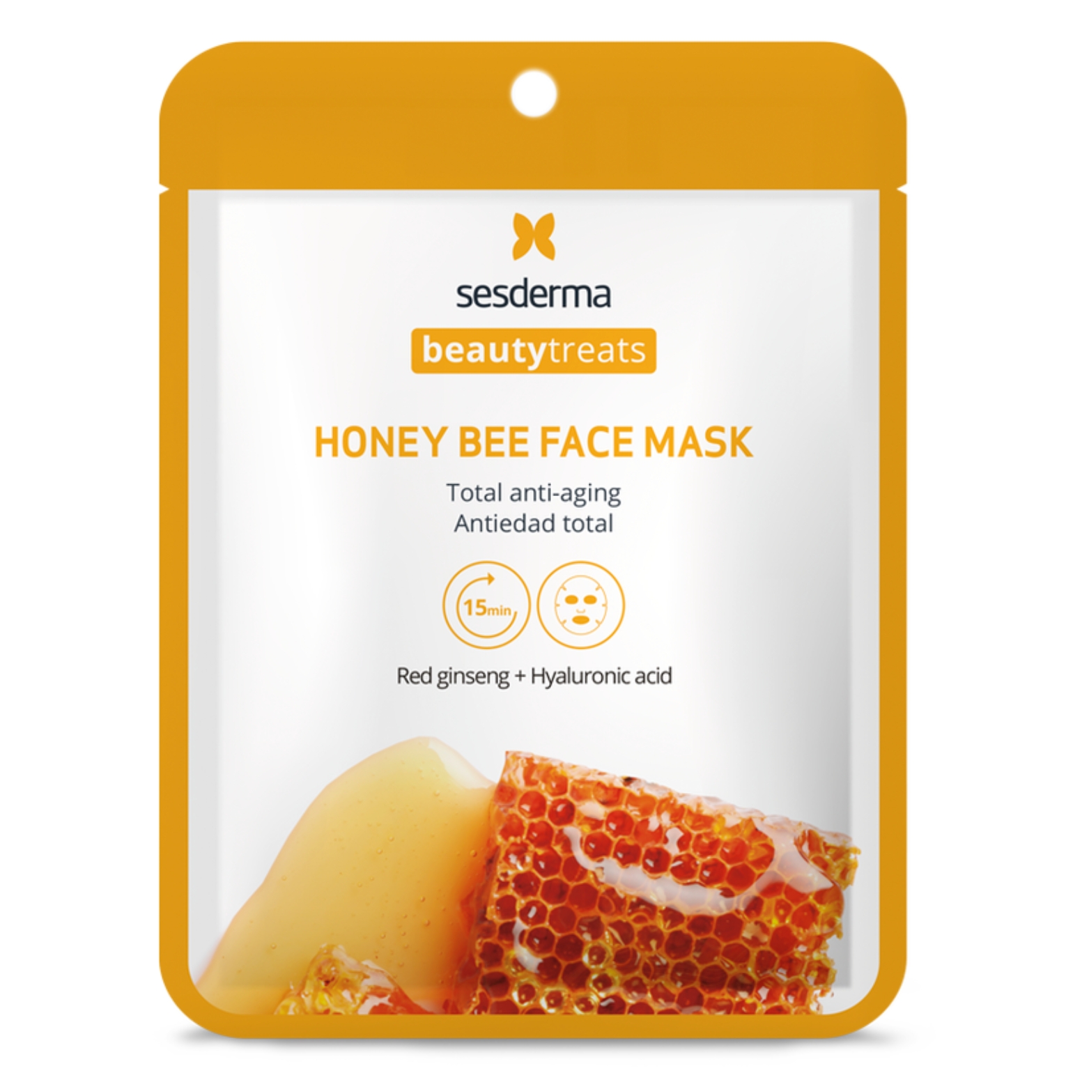 SESDERMA BEAUTY TREATS HONEY BEE Veido kaukė, 1 vnt. SESDERMA BEAUTY TREATS HONEY BEE Veido kaukė, 1 vnt.