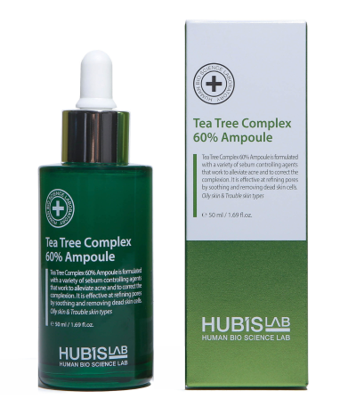 HUBISLAB AMPOULE SU 60% Arbatmedžio kompleksu, 50 ml