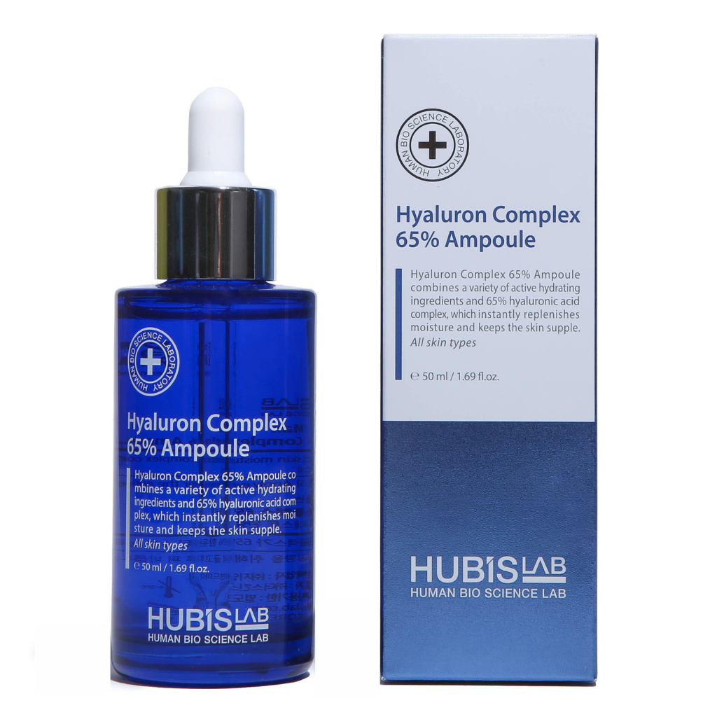 HUBISLAB AMPOULE su 65 % hialurono rūgšties kompleksu, 50 ml