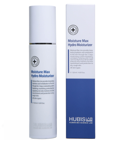 hubislab moisture max hydro veido drekikiklis 120 ml