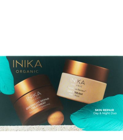 inika organic skin repair day and night duo dovanu rinkinys