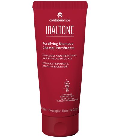 iraltone sampunas su kofeinu nuo plauku slinkimo 200 ml