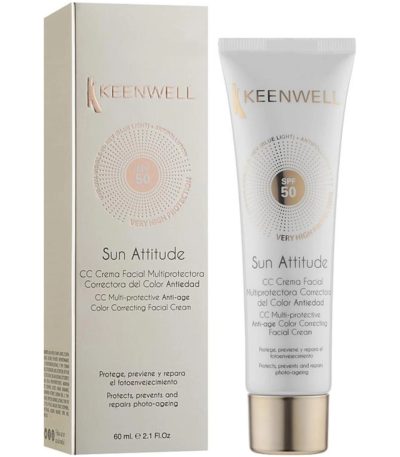 keenwell sun attitude apsauginis cc kremas su spalva veidui spf 50 60 ml 202308221108480