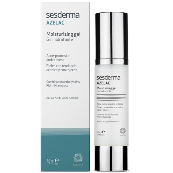SESDERMA  AZELAC Raudonį mažinantis veido gelis, 50 ml