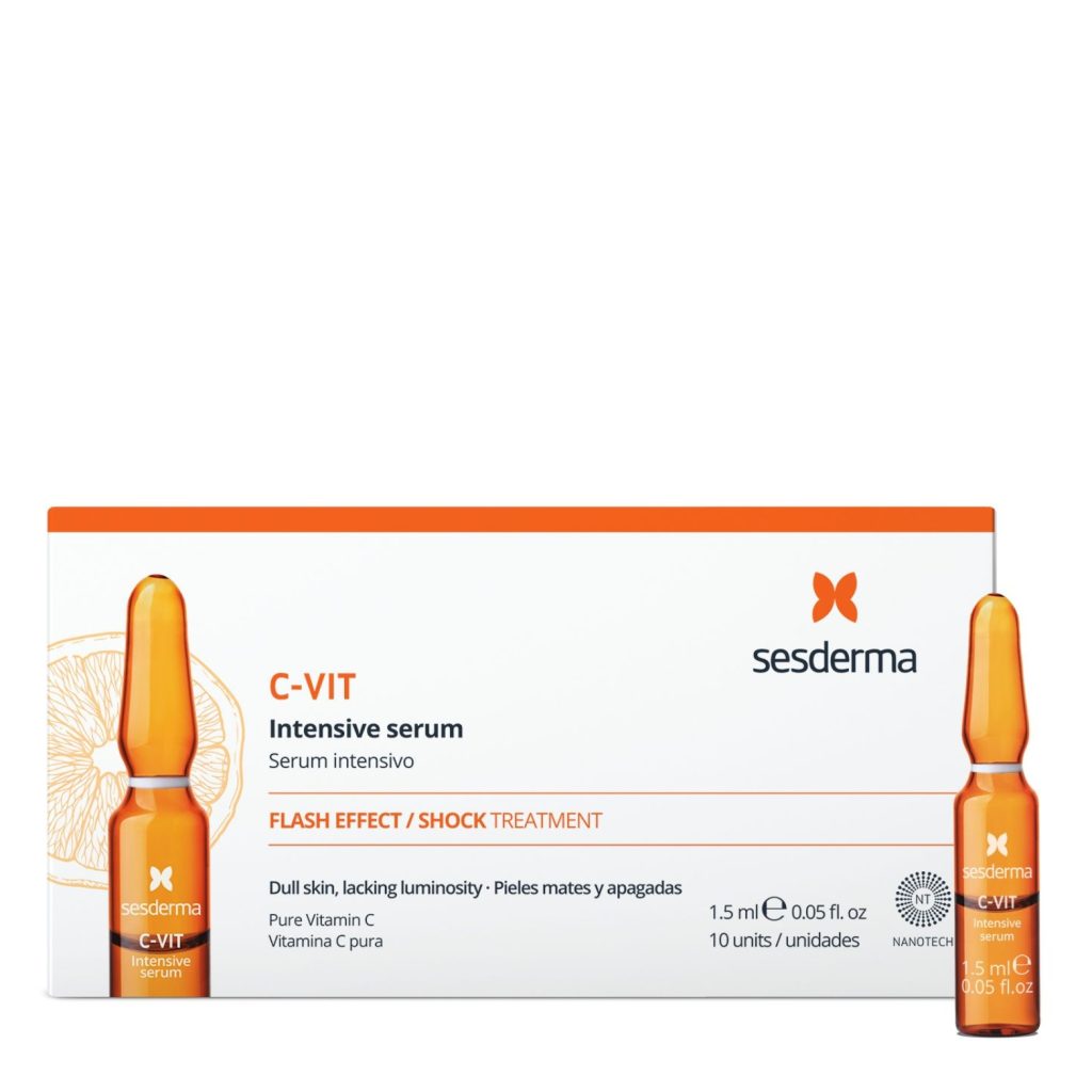 sesderma c vit intensyvaus serumo skaistinancios ampules 10x1 5 ml