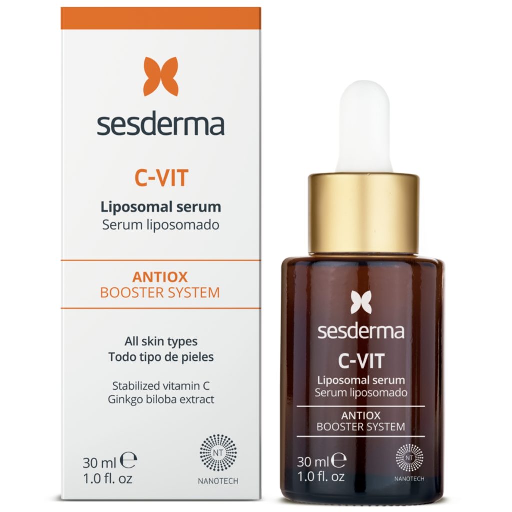 SESDERMA C-VIT Skaistinantis liposominis serumas, 30 ml
