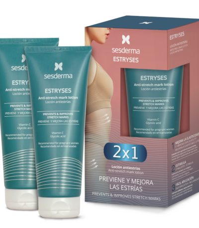sesderma estryses kit anti stretch mark lotion 2x200ml
