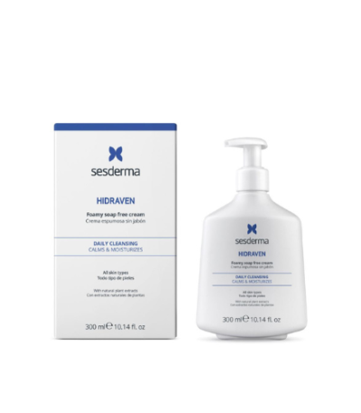 SESDERMA HIDRAVEN Bemuilis putojantis prausiklis, 300 ml