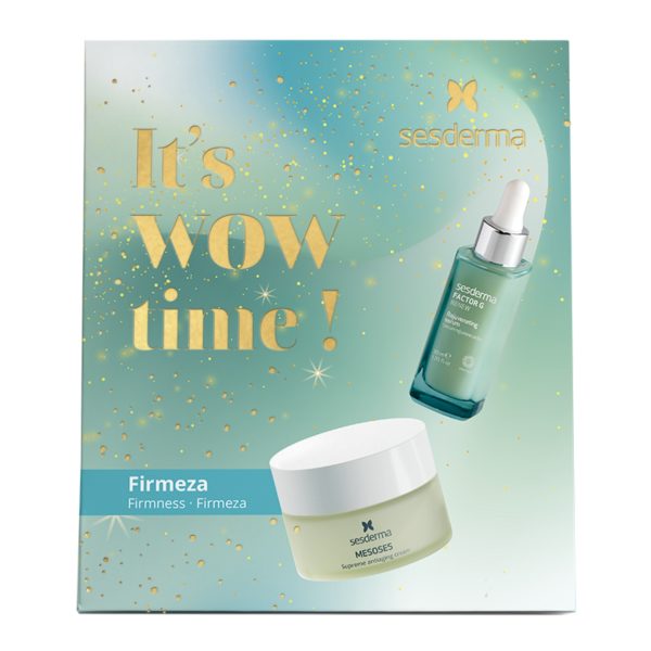 SESDERMA IT’S WOW TIME Stangrinantis rinkinys (veido kremas 50 ml+ serumas 30 ml)