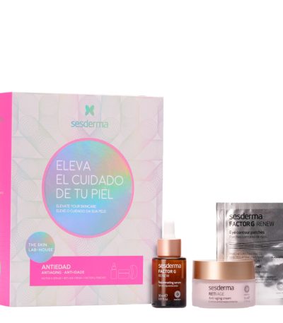 SESDERMA Odą jauninantis rinkinys (serumas, veido kremas, paakių padeliai)