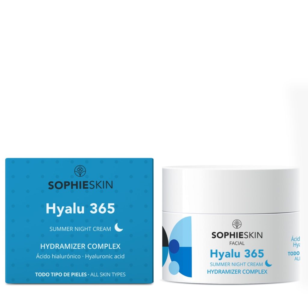 sophie skin hyalu 365 drekinamasis naktinis veido kremas 50 ml