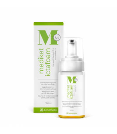 MEDIKET ICTAFOAM - Prausimosi putos, 100ml