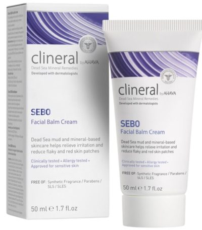 ahava clineral sebo veido kremas 50 ml