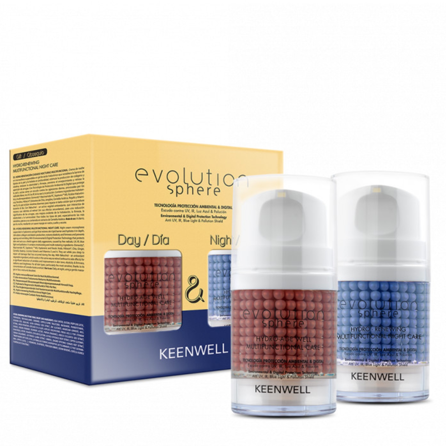 KEENWELL EVOLUTION SPHERE Jauninantis rinkinys, 50 ml + 50 ml KEENWELL EVOLUTION SPHERE Jauninantis rinkinys, 50 ml + 50 ml