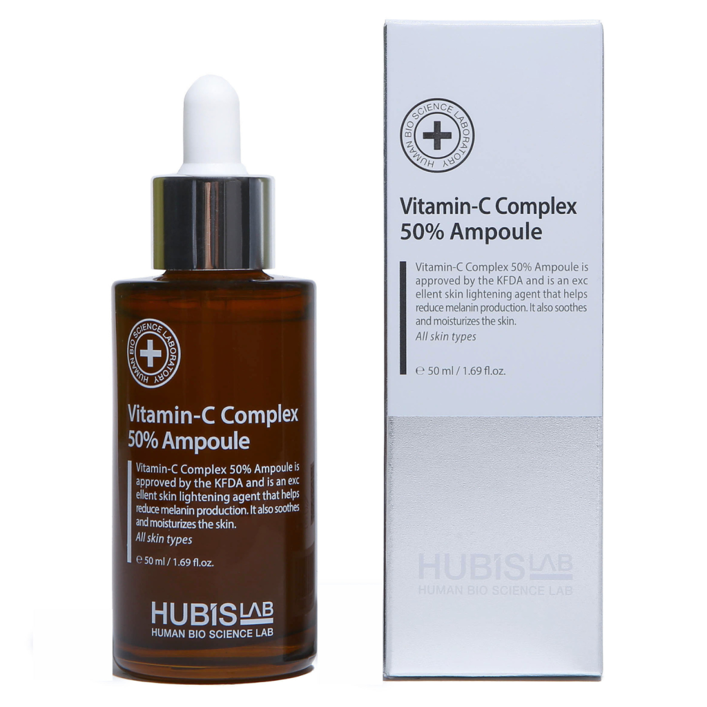HUBISLAB AMPOULE su 50% vitamino C kompleksu, 50 ml