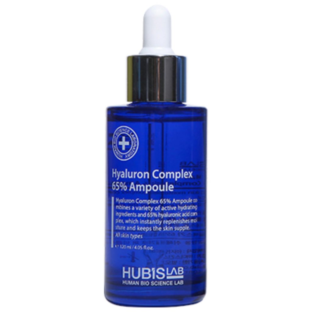 HUBISLAB AMPOULE su 65 % hialurono rūgšties kompleksu, 120 ml