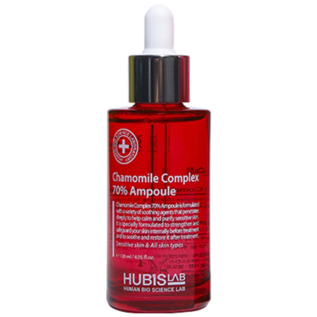 HUBISLAB AMPOULE SU 70% Ramunėlių kompleksu, 120 ml