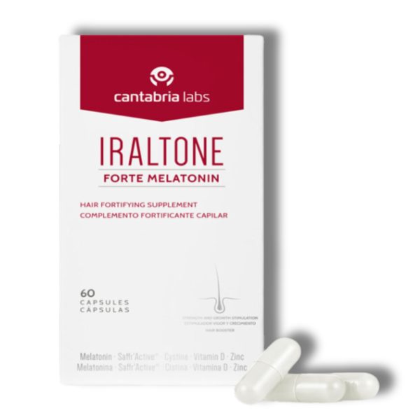 iraltone forte melatonin maisto papildai plaukams 60 kapsuliu