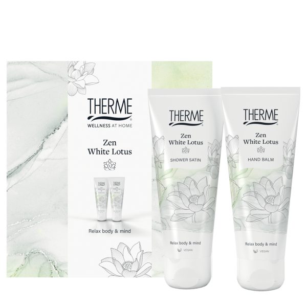 therme zen white lotus sventinis rinkinys