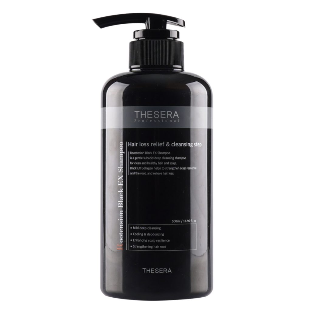 thesera rootension black ex shampoo