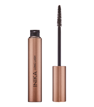 INIKA ORGANIC ilginamasis veganiškas blakstienų tušas Brown 8 ml