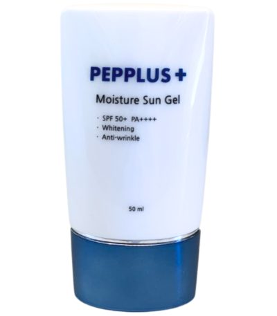 pepplus moisture sun apsauginis gelis nuo saules spf50 50 ml