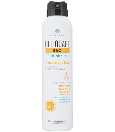 HELIOCARE 360 PEDIATRICS TRANSPARENT purškiama apsauginė priemonė vaikams SPF 50+, 200 ml