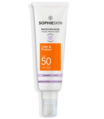 sophie skin raminantis apsauginis veido kremas nuo saules spf50 50 ml