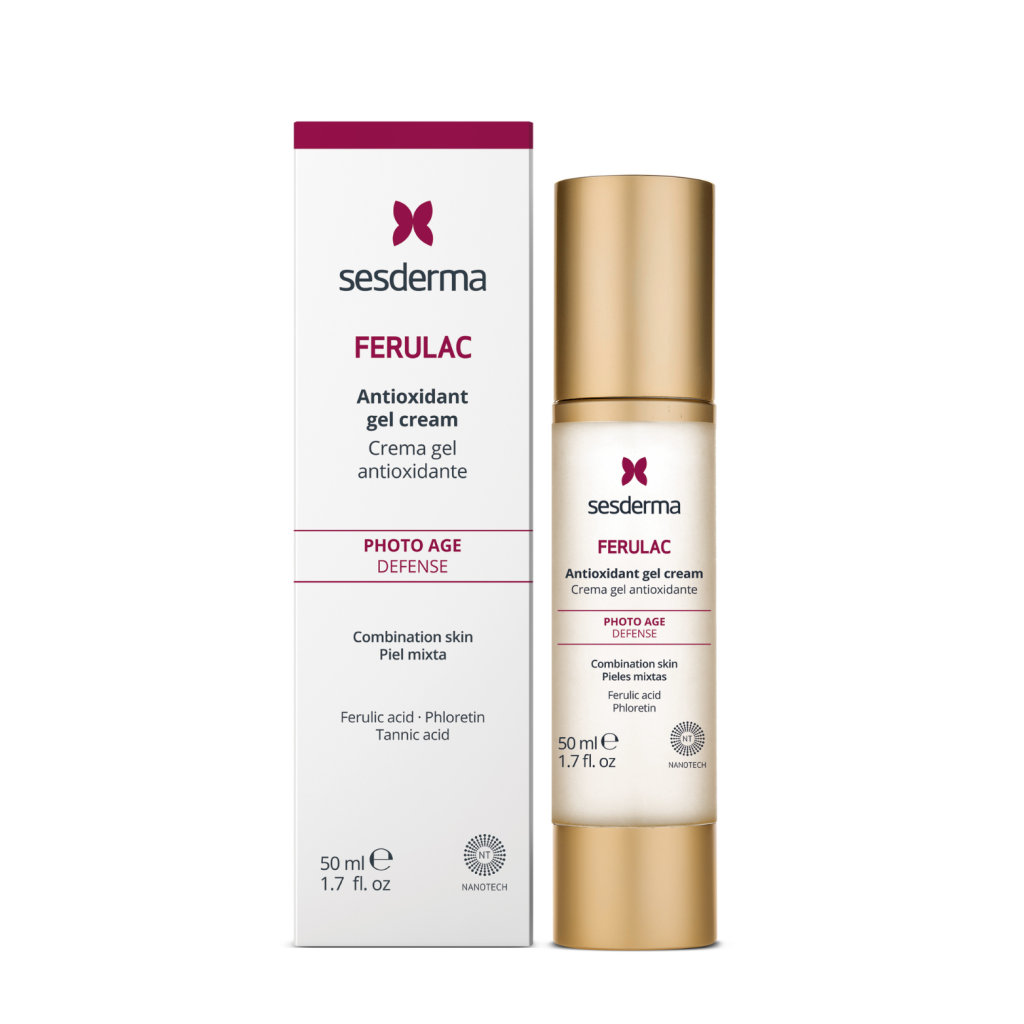 SESDERMA FERULAC antioksidacinis gelinis veido kremas 50 ml