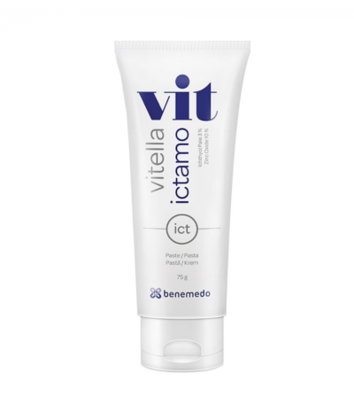 vitella ictamo baltojo ichtiolo pasta 75 g