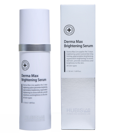 hubislab derma max sviesinamasis serumas 50 ml