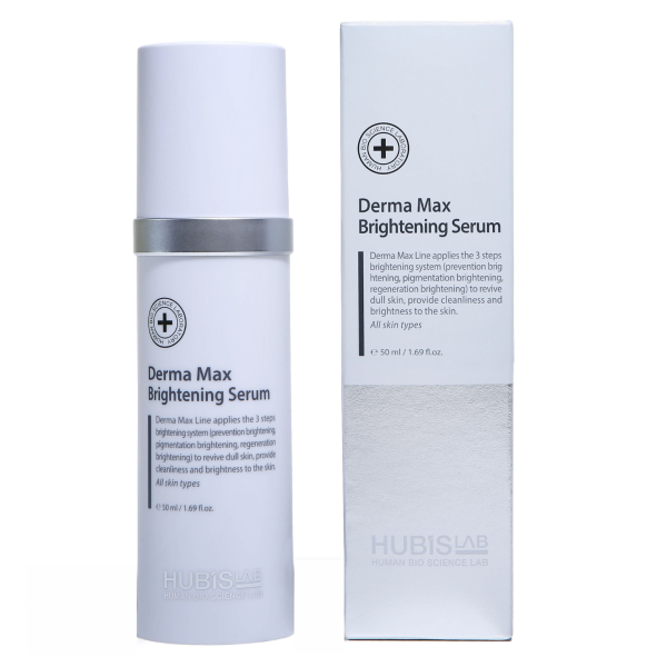hubislab derma max sviesinamasis serumas 50 ml