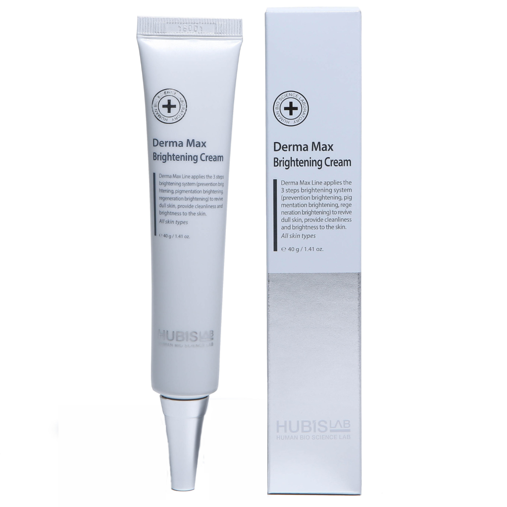 hubislab derma max sviesinamasis veido kremas 40 g