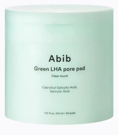 Abib Green LHA Pore Pad Clear Touch 1
