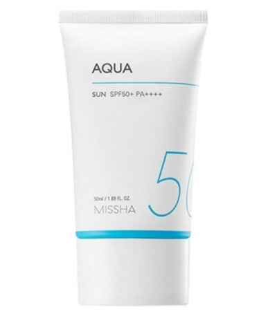 Missha Aqua Sun Apsauginis veido kremas nuo saulės SPF50 PA++++, 50 ml