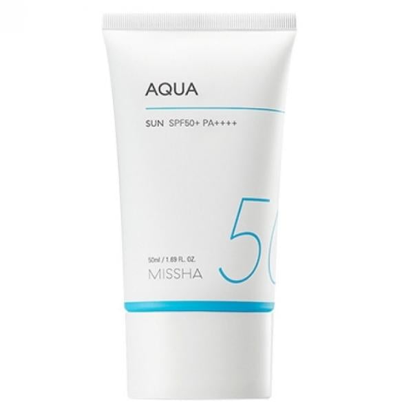 Missha Aqua Sun Apsauginis veido kremas nuo saulės SPF50 PA++++, 50 ml