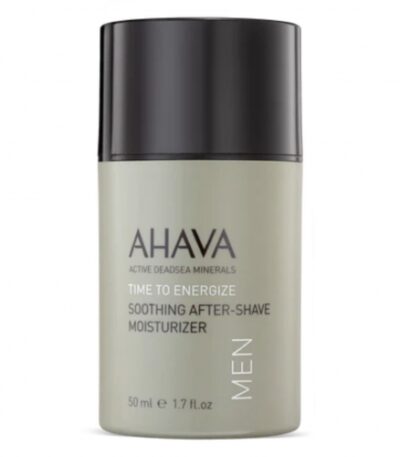 AHAVA TIME TO ENERGIZE MEN, Raminamasis veido kremas po skutimosi, 50 ml