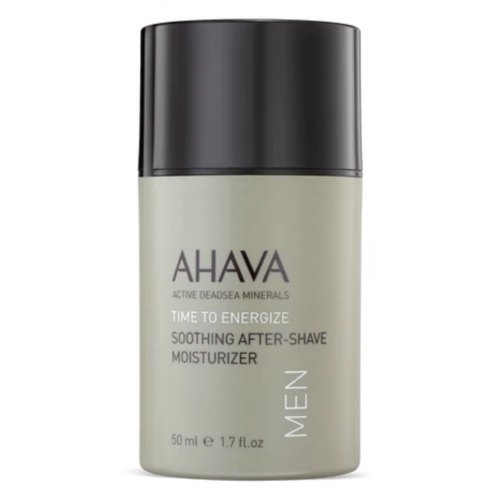 AHAVA TIME TO ENERGIZE MEN, Raminamasis veido kremas po skutimosi, 50 ml AHAVA TIME TO ENERGIZE MEN, Raminamasis veido kremas po skutimosi, 50 ml