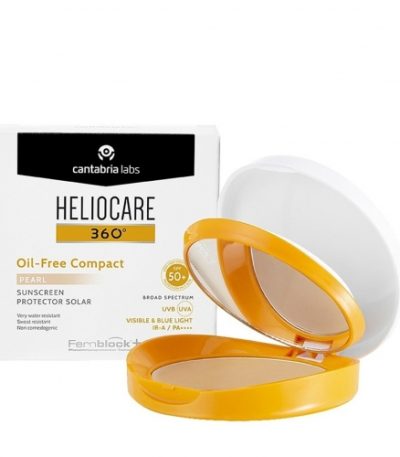 HELIOCARE 360 OIL-FREE Apsauginė kompaktinė pudra SPF50, 10 g (Pearl)