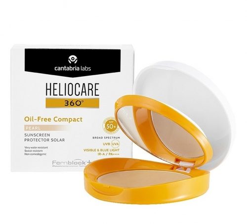 HELIOCARE 360 OIL-FREE Apsauginė kompaktinė pudra SPF50, 10 g (Pearl)
