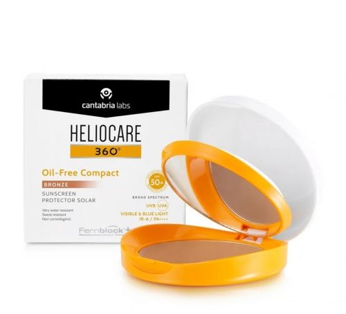 HELIOCARE 360 OIL-FREE Apsauginė kompaktinė pudra SPF50, 10 g (Bronze)