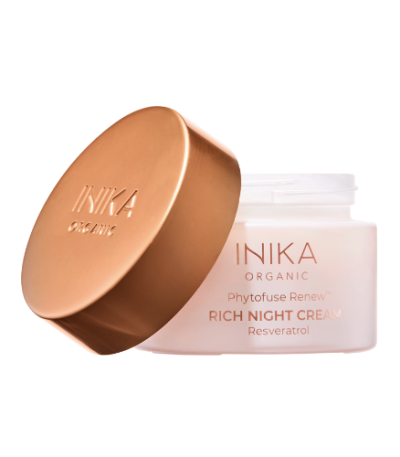 INIKA ORGANIC PHYTOFUSE RENEW™ Praturtintas naktinis kremas, 50 ml