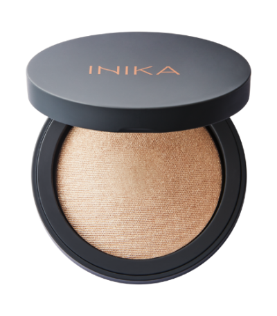 INIKA ORGANIC Švytėjimo suteikianti kompaktinė pudra - Dewdrop, 8 g