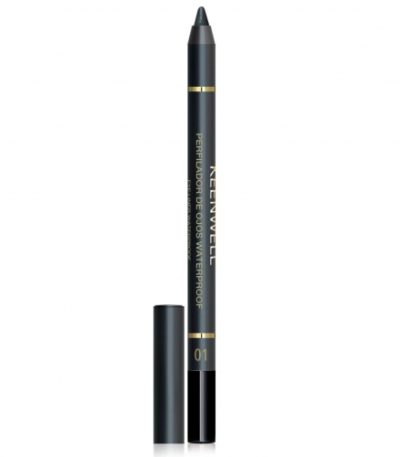 KEENWELL ,Akių pieštukas, Nr. 01 - TOURMALINE BLACK