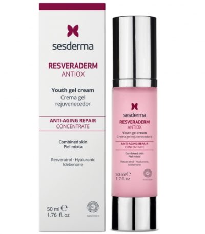 SESDERMA Resveraderm antioksidacinis gelinis veido kremas 50 ml