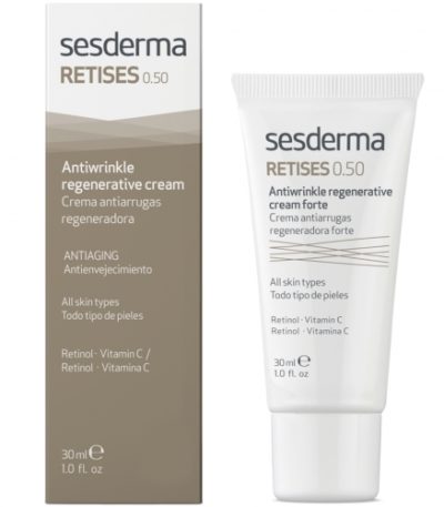 SESDERMA Retises 0,5% veido kremas su retinoliu ir vitaminu C 30 ml